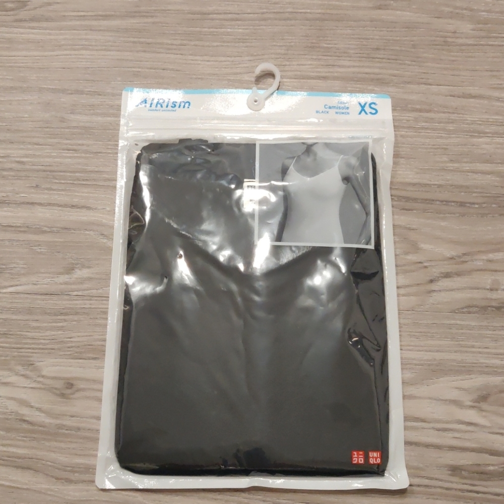 Uniqlo AIRism Black Camisole Size X-Small XS